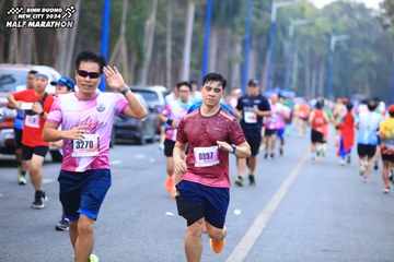 BINH DUONG NEW CITY HALF MARATHON 2024 - Ảnh #1750533