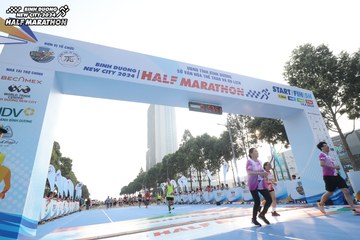 BINH DUONG NEW CITY HALF MARATHON 2024 - Ảnh #1821398