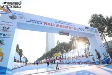 BINH DUONG NEW CITY HALF MARATHON 2024 - Ảnh #1820615