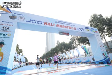 BINH DUONG NEW CITY HALF MARATHON 2024 - Ảnh #1822373