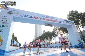 BINH DUONG NEW CITY HALF MARATHON 2024 - Ảnh #1821088