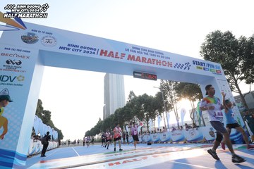 BINH DUONG NEW CITY HALF MARATHON 2024 - Ảnh #1820145
