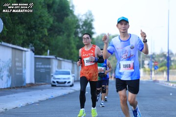 BINH DUONG NEW CITY HALF MARATHON 2024 - Ảnh #1764287