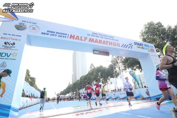 BINH DUONG NEW CITY HALF MARATHON 2024 - Ảnh #1822077