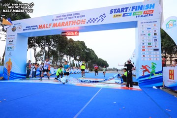 BINH DUONG NEW CITY HALF MARATHON 2024 - Ảnh #1729482
