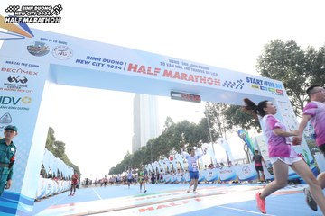 BINH DUONG NEW CITY HALF MARATHON 2024 - Ảnh #1822055