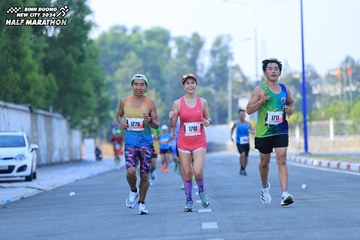 BINH DUONG NEW CITY HALF MARATHON 2024 - Ảnh #1763766