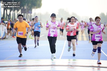 BINH DUONG NEW CITY HALF MARATHON 2024 - Ảnh #1763226