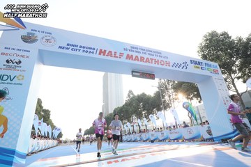 BINH DUONG NEW CITY HALF MARATHON 2024 - Ảnh #1820813