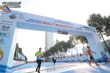 BINH DUONG NEW CITY HALF MARATHON 2024 - Ảnh #1821112