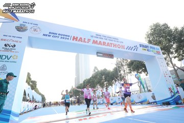 BINH DUONG NEW CITY HALF MARATHON 2024 - Ảnh #1822197