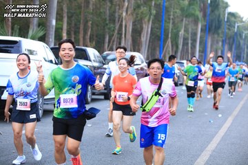 BINH DUONG NEW CITY HALF MARATHON 2024 - Ảnh #1750733