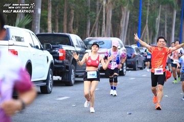 BINH DUONG NEW CITY HALF MARATHON 2024 - Ảnh #1750285