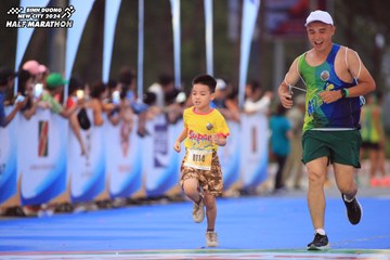 BINH DUONG NEW CITY HALF MARATHON 2024 - Ảnh #1724306