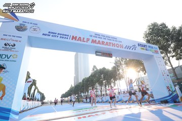 BINH DUONG NEW CITY HALF MARATHON 2024 - Ảnh #1820555