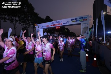 BINH DUONG NEW CITY HALF MARATHON 2024 - Ảnh #1737325