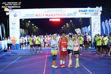 BINH DUONG NEW CITY HALF MARATHON 2024 - Ảnh #1737336