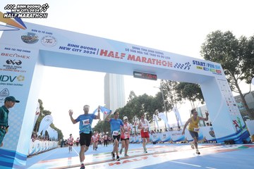 BINH DUONG NEW CITY HALF MARATHON 2024 - Ảnh #1821745