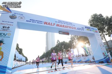 BINH DUONG NEW CITY HALF MARATHON 2024 - Ảnh #1820297