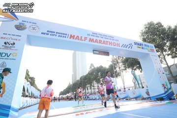 BINH DUONG NEW CITY HALF MARATHON 2024 - Ảnh #1821957