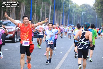 BINH DUONG NEW CITY HALF MARATHON 2024 - Ảnh #1750303