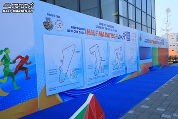 BINH DUONG NEW CITY HALF MARATHON 2024 - Ảnh #1723125