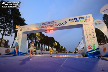 BINH DUONG NEW CITY HALF MARATHON 2024 - Ảnh #1729733