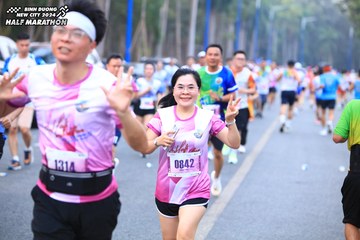 BINH DUONG NEW CITY HALF MARATHON 2024 - Ảnh #1750926