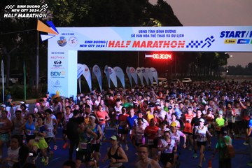 BINH DUONG NEW CITY HALF MARATHON 2024 - Ảnh #1737932