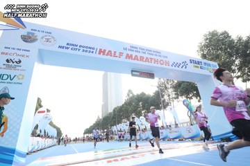 BINH DUONG NEW CITY HALF MARATHON 2024 - Ảnh #1822101