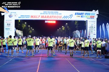 BINH DUONG NEW CITY HALF MARATHON 2024 - Ảnh #1737337