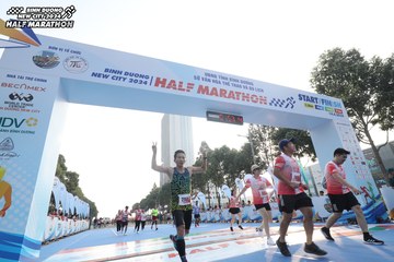 BINH DUONG NEW CITY HALF MARATHON 2024 - Ảnh #1821339