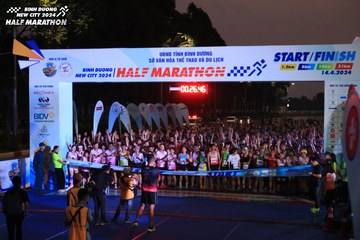 BINH DUONG NEW CITY HALF MARATHON 2024 - Ảnh #1737915