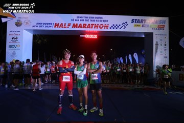 BINH DUONG NEW CITY HALF MARATHON 2024 - Ảnh #1737733
