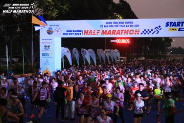 BINH DUONG NEW CITY HALF MARATHON 2024 - Ảnh #1737936
