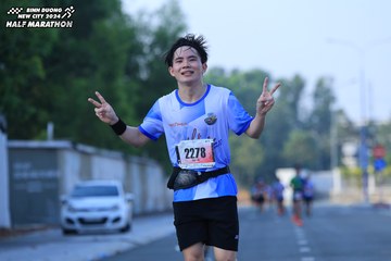 BINH DUONG NEW CITY HALF MARATHON 2024 - Ảnh #1764327