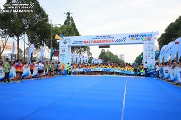 BINH DUONG NEW CITY HALF MARATHON 2024 - Ảnh #1729404