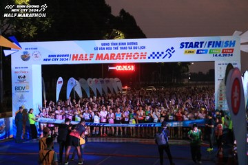 BINH DUONG NEW CITY HALF MARATHON 2024 - Ảnh #1737918