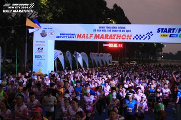 BINH DUONG NEW CITY HALF MARATHON 2024 - Ảnh #1737957