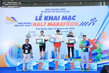 BINH DUONG NEW CITY HALF MARATHON 2024 - Ảnh #1790586