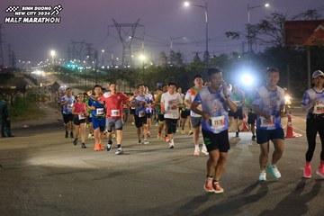 BINH DUONG NEW CITY HALF MARATHON 2024 - Ảnh #1741229