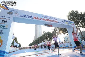 BINH DUONG NEW CITY HALF MARATHON 2024 - Ảnh #1821127
