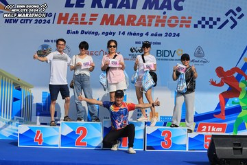BINH DUONG NEW CITY HALF MARATHON 2024 - Ảnh #1724167