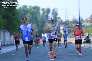 BINH DUONG NEW CITY HALF MARATHON 2024 - Ảnh #1765420