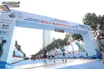 BINH DUONG NEW CITY HALF MARATHON 2024 - Ảnh #1821797