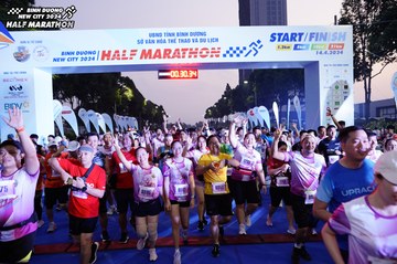 BINH DUONG NEW CITY HALF MARATHON 2024 - Ảnh #1737383