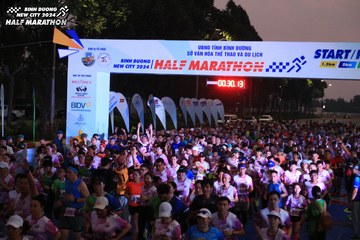 BINH DUONG NEW CITY HALF MARATHON 2024 - Ảnh #1737961