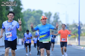 BINH DUONG NEW CITY HALF MARATHON 2024 - Ảnh #1768103