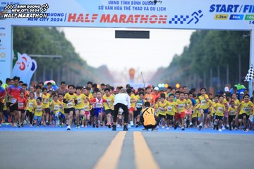 BINH DUONG NEW CITY HALF MARATHON 2024 - Ảnh #1728825