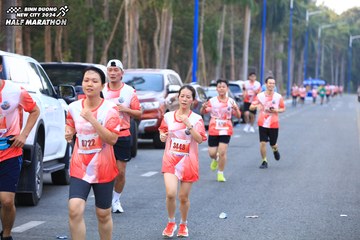 BINH DUONG NEW CITY HALF MARATHON 2024 - Ảnh #1756365
